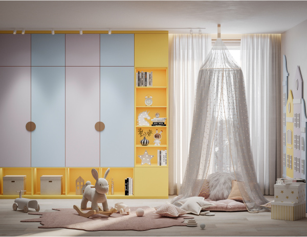 ЛДСП Сиреневый 16 мм 2750*1830 РЕ